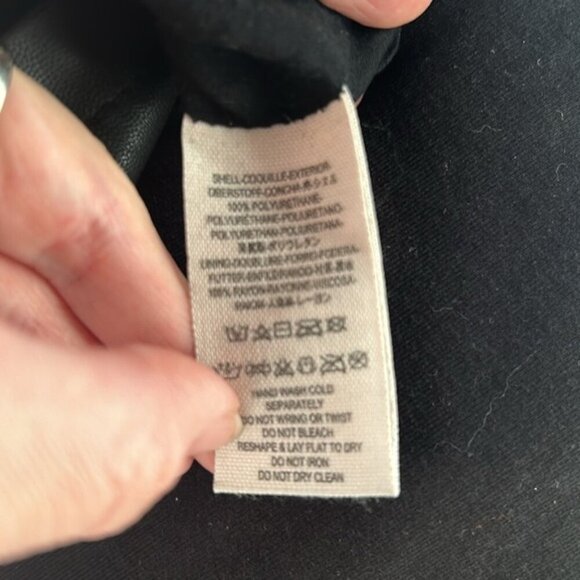 FREE PEOPLE Oh Snap Vegan Leather Miniskirt 8 - Picture 9 of 12